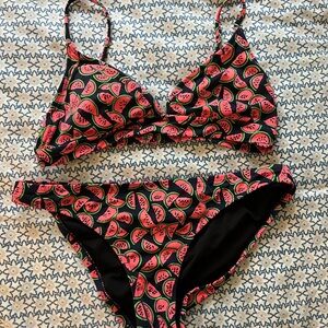 JCrew Watermelon Bikini